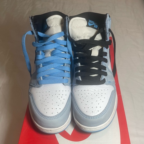 Air Jordan University Blue Retro High Og GS Boys 6Y (women’s 8) - Picture 1 of 11